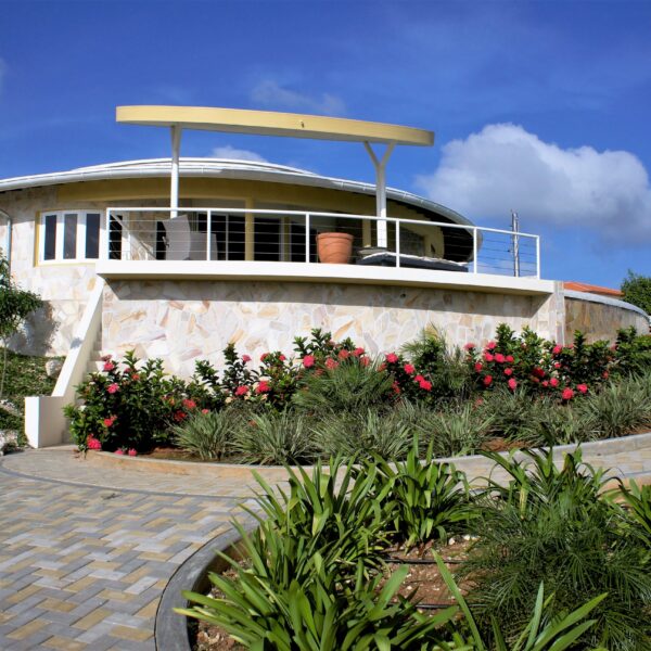 Steinplatten Niederländische Antillen - Haus Bonaire - Foto Copyright: Monte Mare.