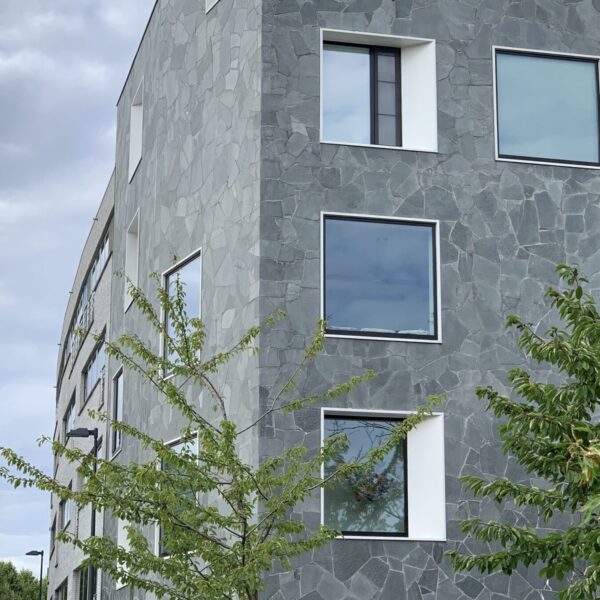 Graue Steinplatten, Gent, Wand- und Fassadenverkleidung