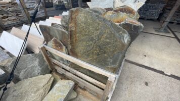 Kleinformatige Steinplatten Blaues Mosambik
