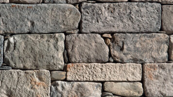 Detailfoto der Stone Strips Cassaga, große Streifen für Wand und Wand