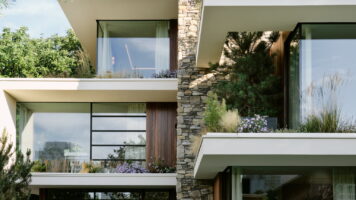 Moderne Villa mit Steinstreifen | Realisierung: Aerdenhout villabouw