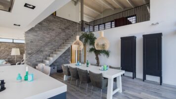 Steinrutschen Cascata GT – Küchenwand – Treppen