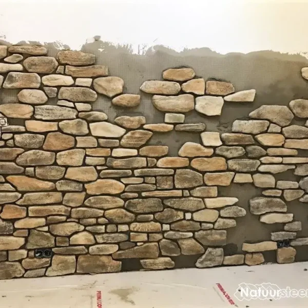 Verblendsteine platzieren