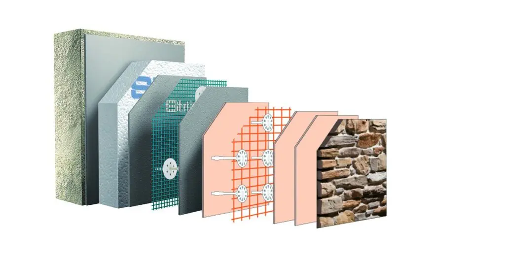 Abitasistema - garantiertes System (Strikotherm - Geopietra Stone Strips).